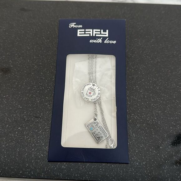 Effy Shopping at sea necklace with additional charm NEW in package - Picture 7 of 7